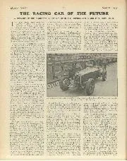 THE RACING CAR OF THE FUTURE - Left