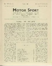 CONTENTS, March 1937 - Left