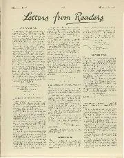 Letters from Readers, March 1937 - Left
