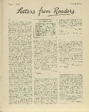 Letters from Readers, March 1940 - Left