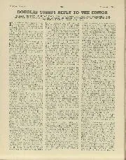 Douglas Tubbs’s reply to the editor - Left