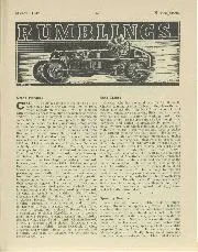 RUMBLINGS, March 1942 - Left