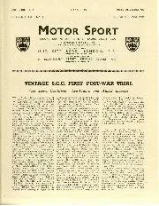 Vintage S.C.C. First Post War Trial - Left