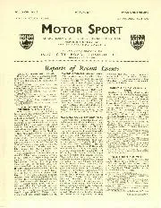 Reports of Recent Events, March 1947 - Left