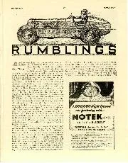 Rumblings, March 1948 - Left
