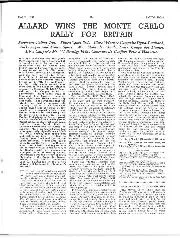 Allard wins the Monte Carlo Rally for Britain - Left