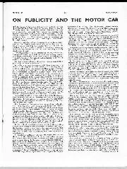 On Publicity And The Motor Car - Left