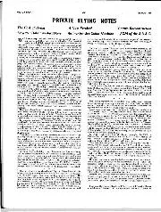 Private Flying Notes. - Left