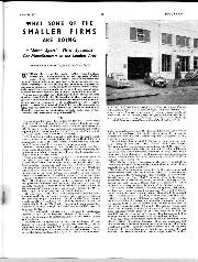 What Some of the Smaller Firms are doing.  - Left