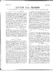 LETTERS from READERS, March 1956 - Left
