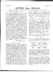 Letters From Readers, March 1957 - Left