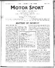 Matters of moment, March 1961 - Left