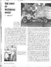 The Cost of Motoring Sport - Left