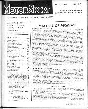 Matters of Moment, March 1969 - Left