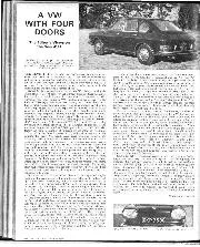 A VW With Four Doors - Left