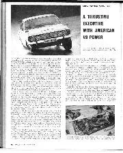 Performance road test: a thrusting executive with American V8 power - Left