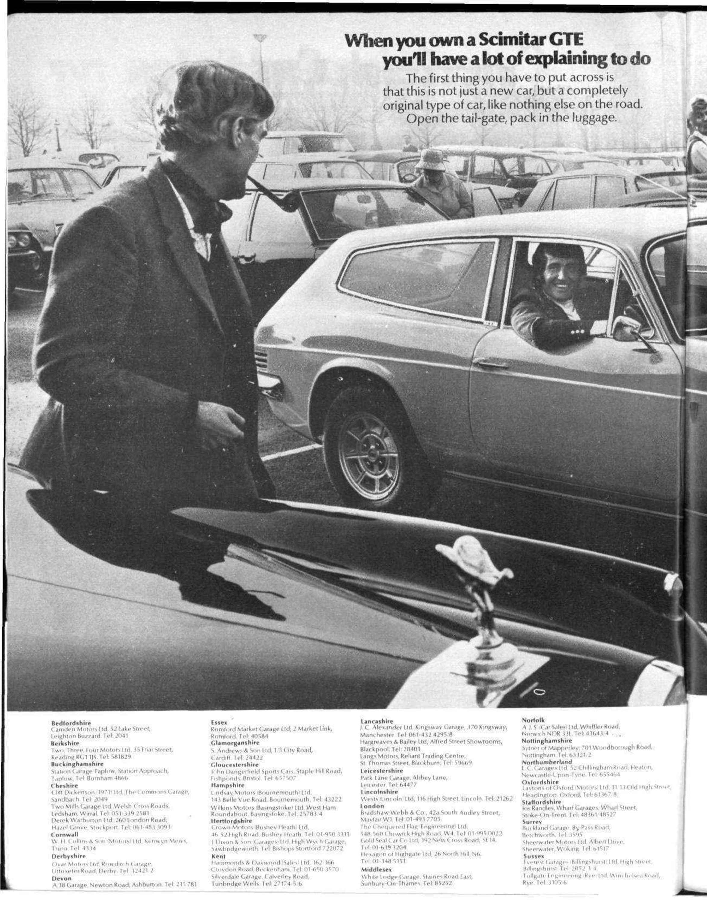 MG Midget versus Clan March 1973 - Motor Sport Magazine