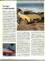 The Capri is made practical - Left