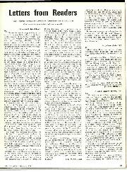 Letters from Readers, March 1974 - Left