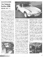Road Impressions - The Triumph Spitfire 1500 - Left