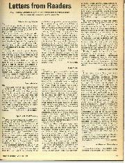 Letters From Readers - A Matter of Nomenclature, March 1975 - Left