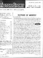 Matters of moment, March 1977 - Left