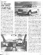 Road test - The Mercedes 280E (W123) - Left