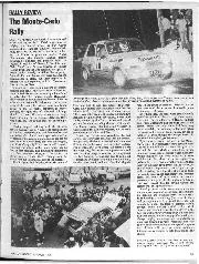 Rally review - The Monte-Carlo Rally, March 1979 - Left