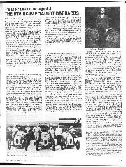 The Editor looks at the legand of the invincible Talbot-Darracos - Left