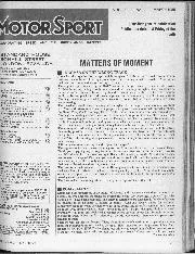 Matters of moment, March 1985 - Left