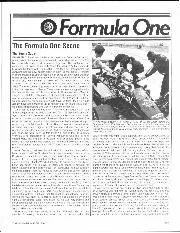 The Formula One Scene - Left