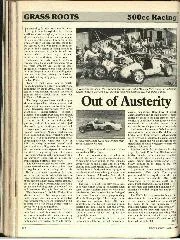 Grass roots; 500cc racing - Left