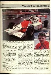 Track test; Vauxhall Lotus Reynard - Right
