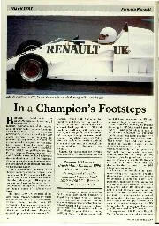 In a Champion's Footsteps - Left