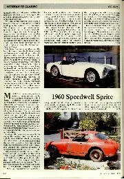 1960 Speedwell Sprite - Left