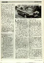 NEW CAR FILE: LANCIA DEDRA - Left