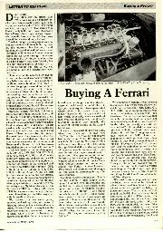 Buying a Ferrari - Left