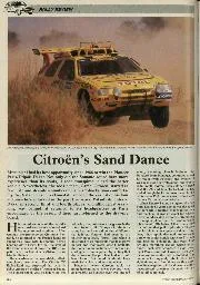 Rally Review -- Paris-Dakar Raid, March 1991 - Left