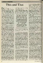 Letter to readers, March 1991 - Left
