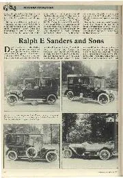 Veteran to classic - Ralph E Sanders and Sons - Left