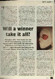 Will a winner take it all ? - Left