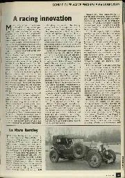 A racing innovation - Left