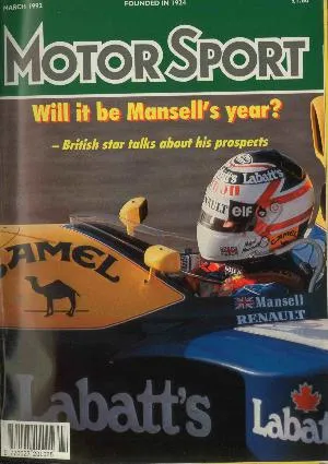 Cover image for March 1992