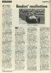 Readers' recollections  - Left