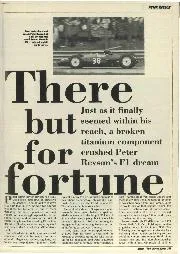 Peter Revson: There but for fortune - Left
