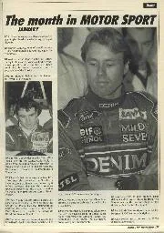 The month in Motor Sport - Left