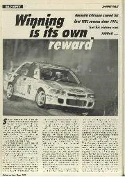 Winning is its own reward - Left