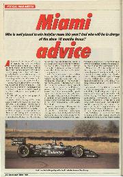 Miami advice - Left