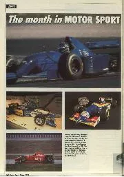 The month in Motor Sport - Left