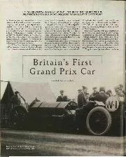 Britain's First Grand Prix Car - Left
